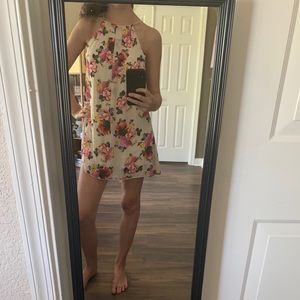Papaya Short Floral Dress